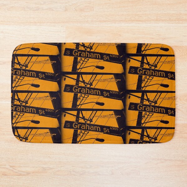 Item preview, Graham Street, Seattle, Washington by Mistah Wilson designed and sold by The Street Sign Store.