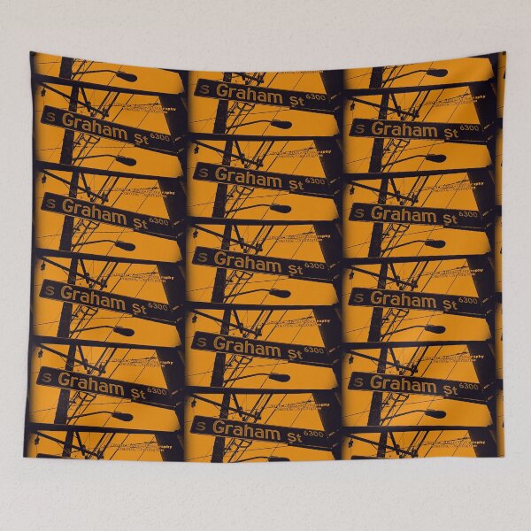 Item preview, Graham Street, Seattle, Washington by Mistah Wilson designed and sold by The Street Sign Store.