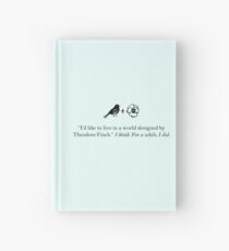 Cuaderno de tapa dura Todos los lugares brillantes citan