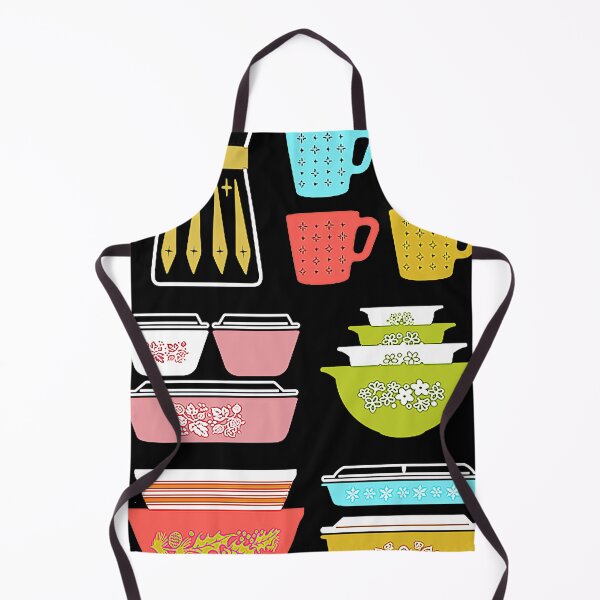Vintage Glass Kitchenware T-Shirt Pyrex Pretties T-Shirt Apron