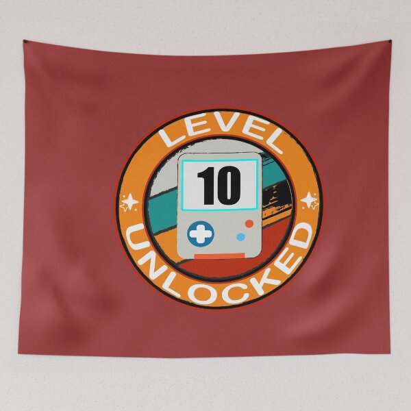 Item preview, Level 10 Unlocked Official Teenager,Funny Video Gamer 10th Birthday,Level 10 Unlocked 10th Birthday for Video Gamer,Level 10 unlocked birthday gamer designed and sold by saied-DGI.