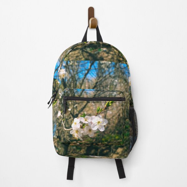 Item preview, Cherry tree in blossom, natural background, yearly spring designed and sold by helenkaiy.