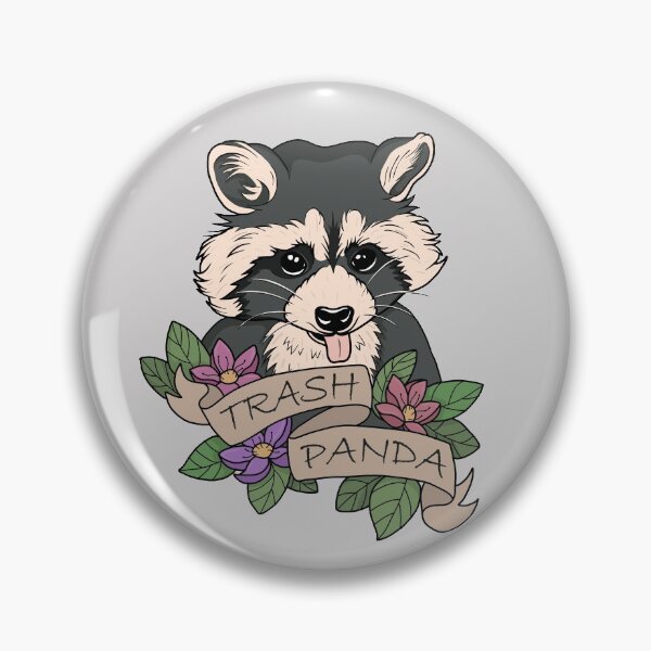 Item preview, Raccoon - Trash Panda designed and sold by ValentinaHramov.