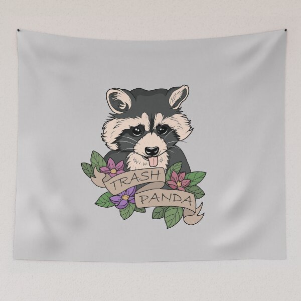 Item preview, Raccoon - Trash Panda designed and sold by ValentinaHramov.