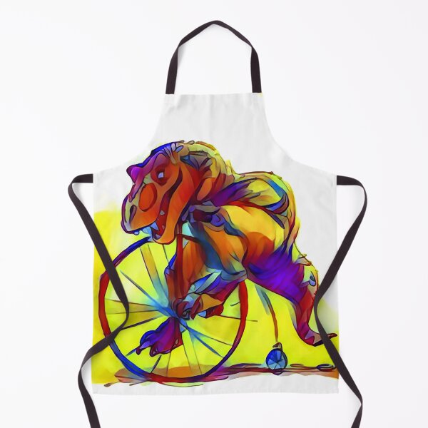 Item preview, Abstract raptor on bicycle  designed and sold by shrolts.