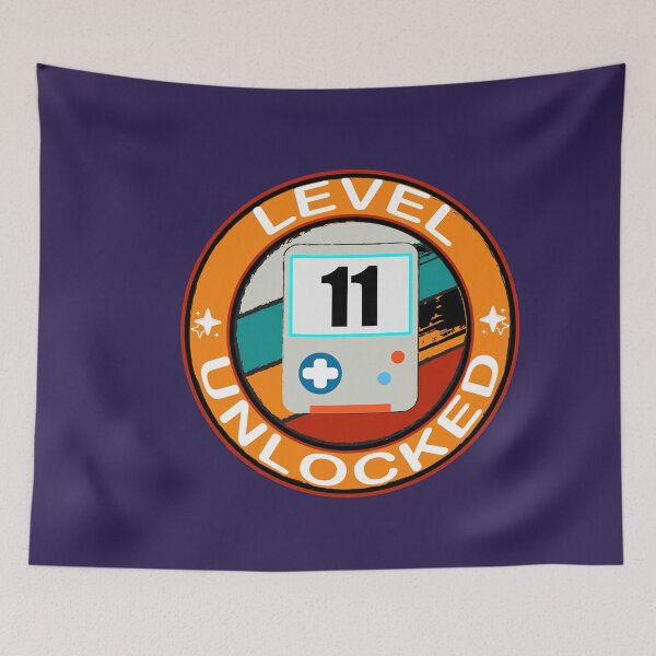 Item preview, Level 11 Unlocked Official Teenager,Funny Video Gamer 11th Birthday,Level 10 Unlocked 11th Birthday for Video Gamer,Level 10 unlocked birthday gamer designed and sold by saied-DGI.