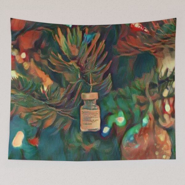 Item preview, All I want for Christmas is a vaccination designed and sold by tacostudio.