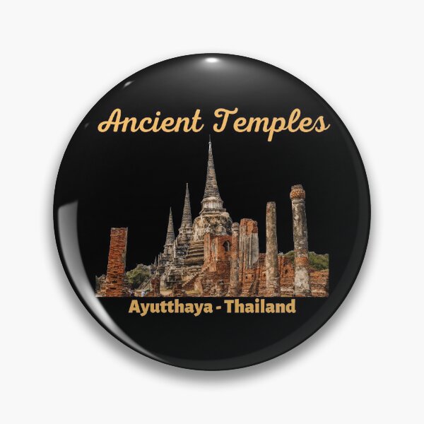 Item preview, Ayutthaya - Ancient Temples designed and sold by Scubaloppy.