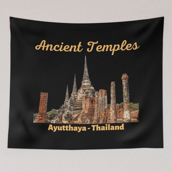 Item preview, Ayutthaya - Ancient Temples designed and sold by Scubaloppy.