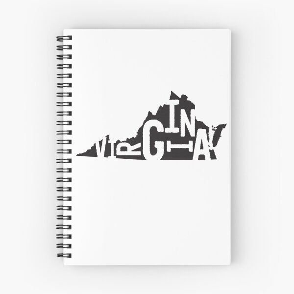 Item preview, Virginia State Design | Abstract Virginia Lettering Graphic | Virginia Gift | Virginia Map  designed and sold by crookedriverusa.