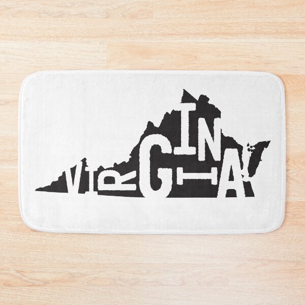 Item preview, Virginia State Design | Abstract Virginia Lettering Graphic | Virginia Gift | Virginia Map  designed and sold by crookedriverusa.