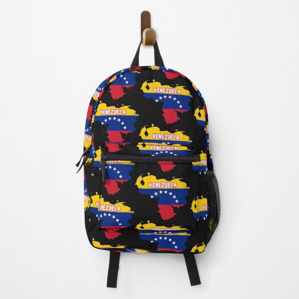 Item preview, Venezuela map and flag with seven stars designed and sold by Travellerz.