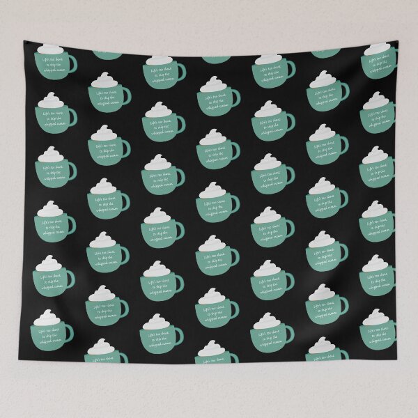 Item preview, Life is Too Short to Skip the Whipped Cream designed and sold by flying-flamingo.