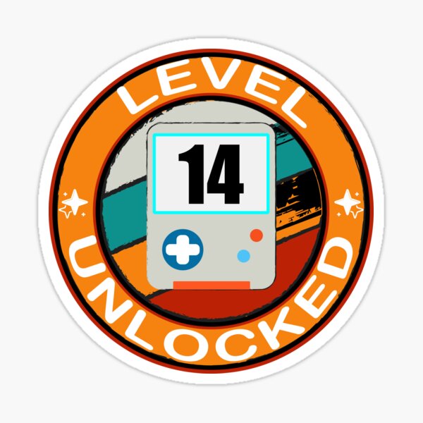 Level 10 Unlocked Stickers for Sale