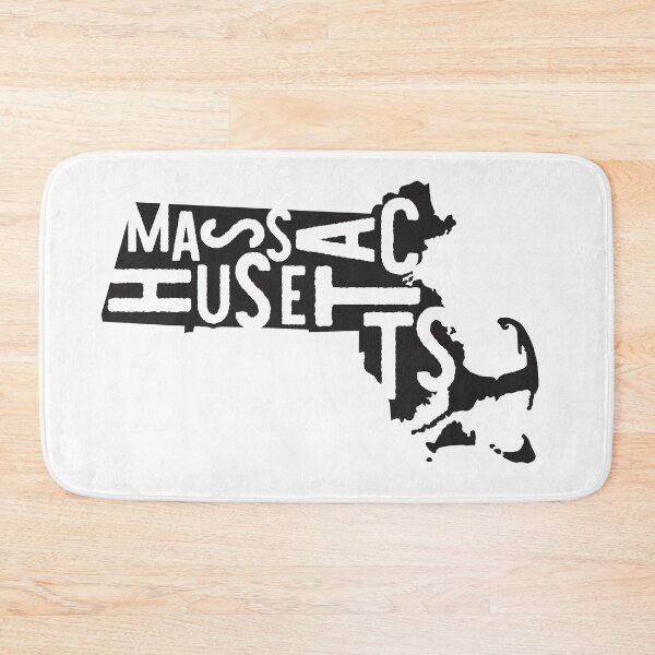 Item preview, Massachusetts State Design | Abstract Massachusetts Lettering Graphic | Massachusetts Gift | Massachusetts Map  designed and sold by crookedriverusa.