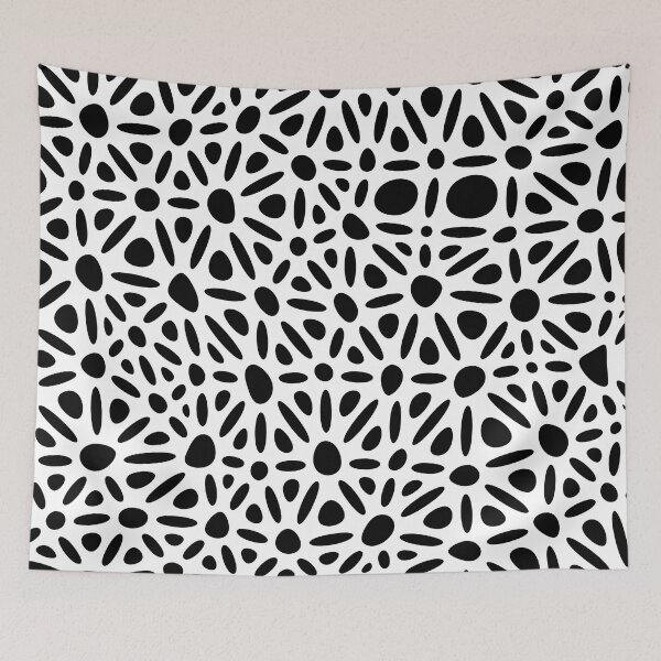 Item preview, Black and White Tile Pattern designed and sold by bradm50.