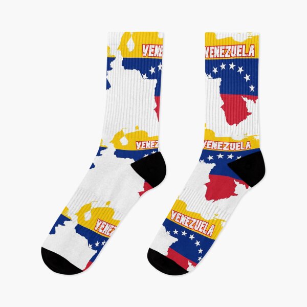 Item preview, Venezuela map and flag with seven stars designed and sold by Travellerz.