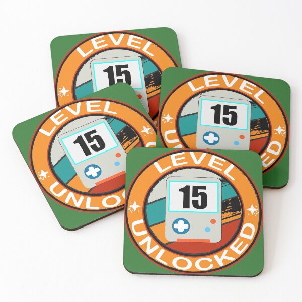 Item preview, Level 15 Unlocked Official Teenager,Funny Video Gamer 15thBirthday,Level 15 Unlocked 15th Birthday for Video Gamer,Level 15 unlocked birthday gamer designed and sold by saied-DGI.