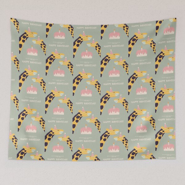 Item preview, Happy Birthday Funny Giraffe Greetingcard! designed and sold by LofLi-.