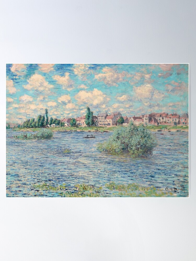 Claude Monet - The Seine at Lavacourt (1880)