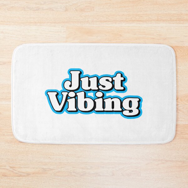 Item preview, Just Vibing Blue designed and sold by Beginartist.