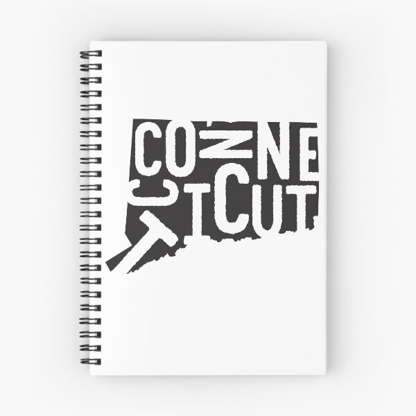 Item preview, Connecticut State Design | Abstract Connecticut Lettering Graphic | Connecticut Gift | Connecticut Map  designed and sold by crookedriverusa.