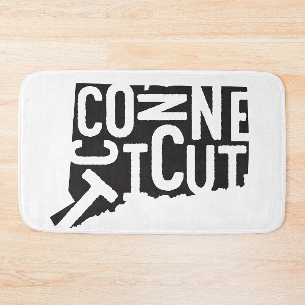 Item preview, Connecticut State Design | Abstract Connecticut Lettering Graphic | Connecticut Gift | Connecticut Map  designed and sold by crookedriverusa.