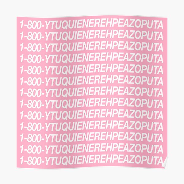 1-800-LA VENENO - TODOS LOS PRODUCTOS DISPONIBLES Póster