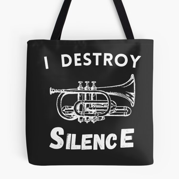 Item preview, Cornet Shirt for Cornet Gift  ,Music Shirts Music T-Shirt Destroy Silence designed and sold by ToufikTech.