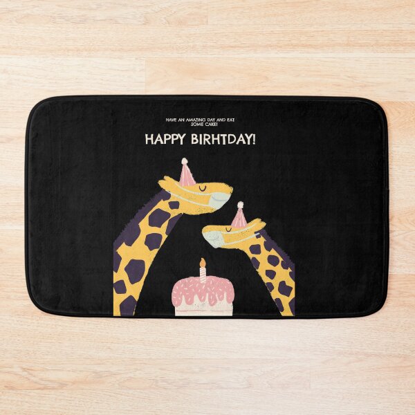 Item preview, Funny Giraffe Happy Birthday Greetingcard! designed and sold by LofLi-.