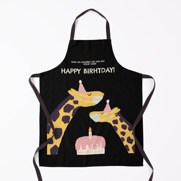 Item preview, Funny Giraffe Happy Birthday Greetingcard! designed and sold by LofLi-.