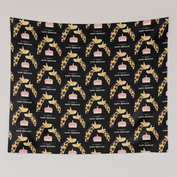 Item preview, Funny Giraffe Happy Birthday Greetingcard! designed and sold by LofLi-.