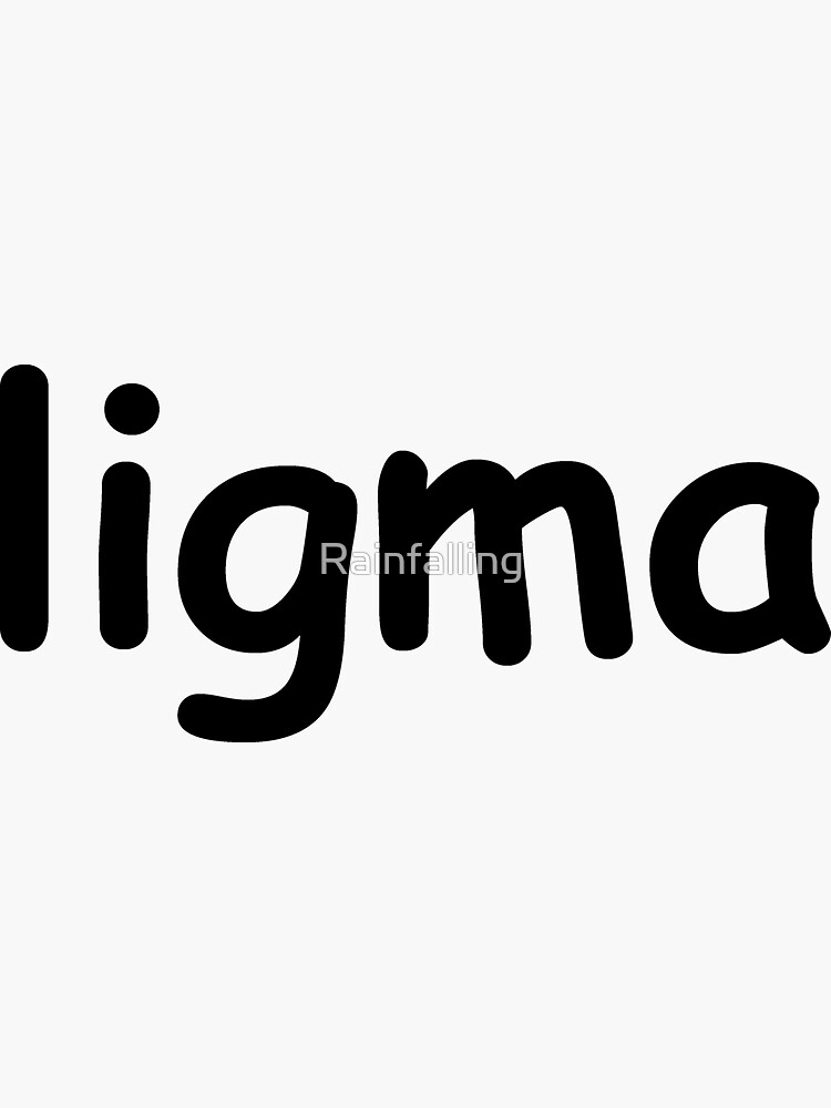 Ligma Joke Stickers for Sale