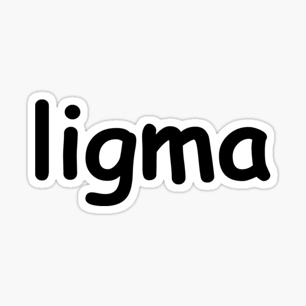 Ligma Nuts Sticker Blue Funny Stickers Adult Stickers -  Portugal