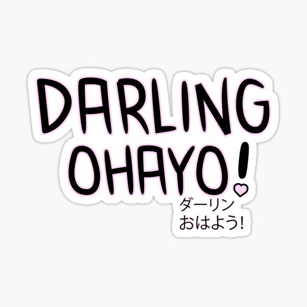 darling ohayo ! Zero Two 