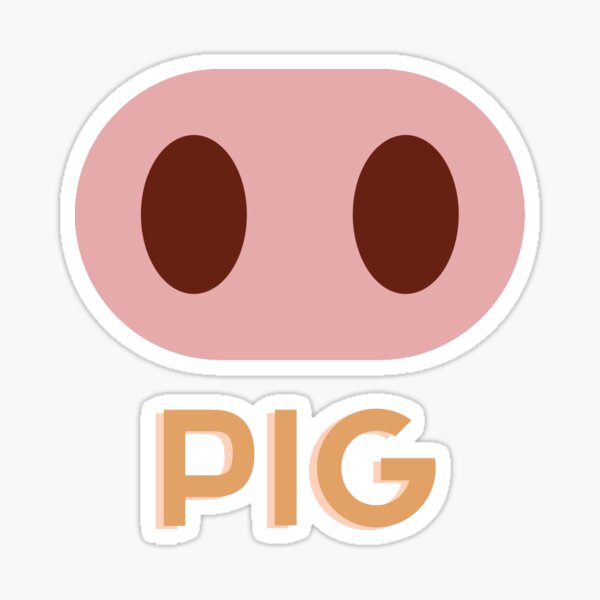 Item preview, Just a Pig designed and sold by Zaziart.