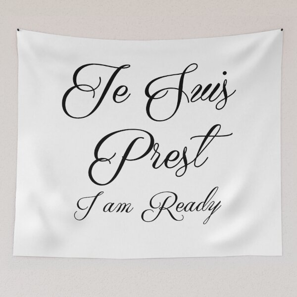Item preview, Je suis prest designed and sold by deangirl1358.