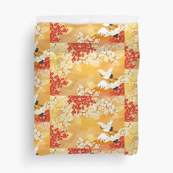 Beautiful kimono of Japan Duvet Cover