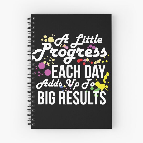 Item preview, A Little Progress Each Day Adds Up To Big Results designed and sold by Hajas Balázs.