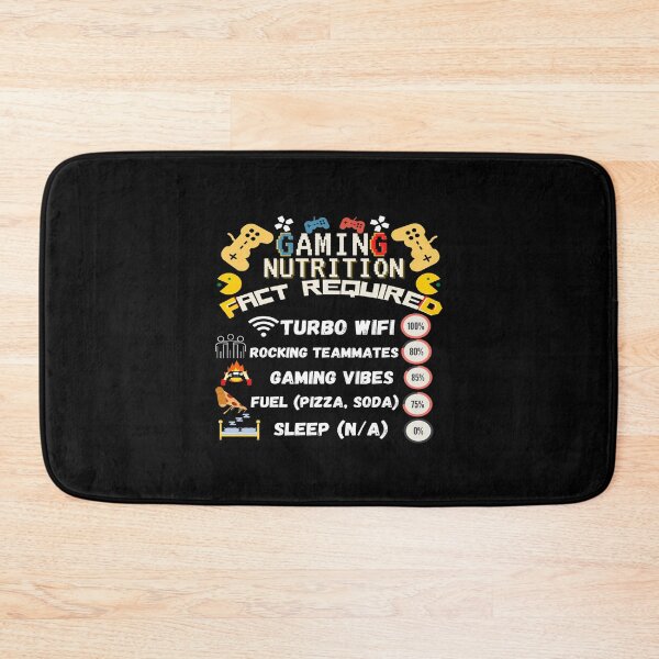 Item preview, Gamer Nutrition Facts  designed and sold by mewsis.