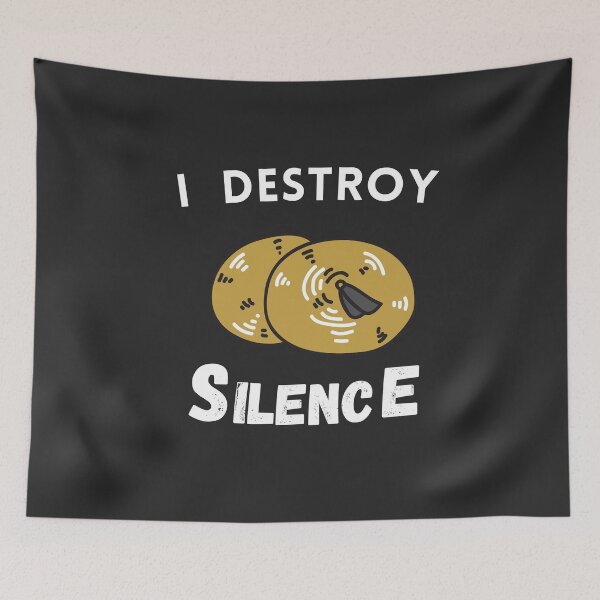 Item preview, Cymbal Shirt for Cymbal Gift  ,Music Shirts Music T-Shirt Destroy Silence designed and sold by ToufikTech.