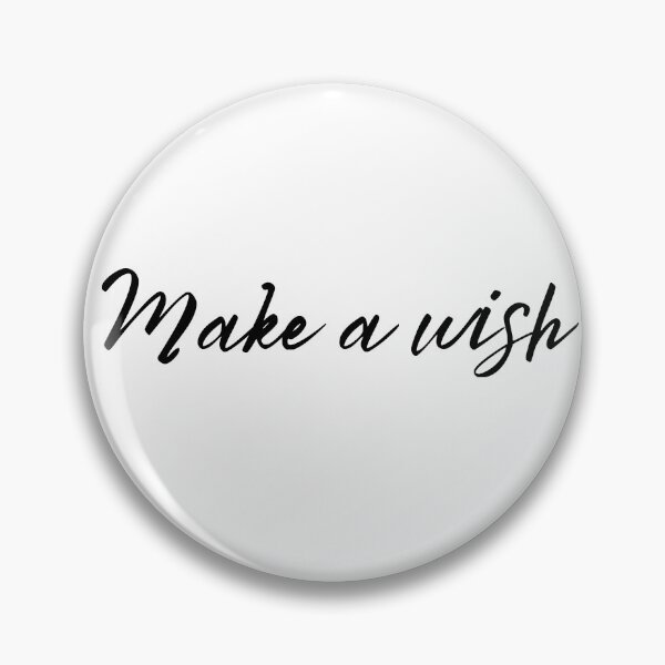 Item preview, Make a wish (black text) designed and sold by AlexiaArts.