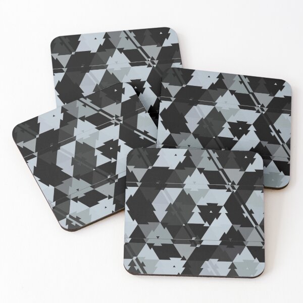 Item preview, Geometric pattern, blue and Black colors  designed and sold by Antiope33.