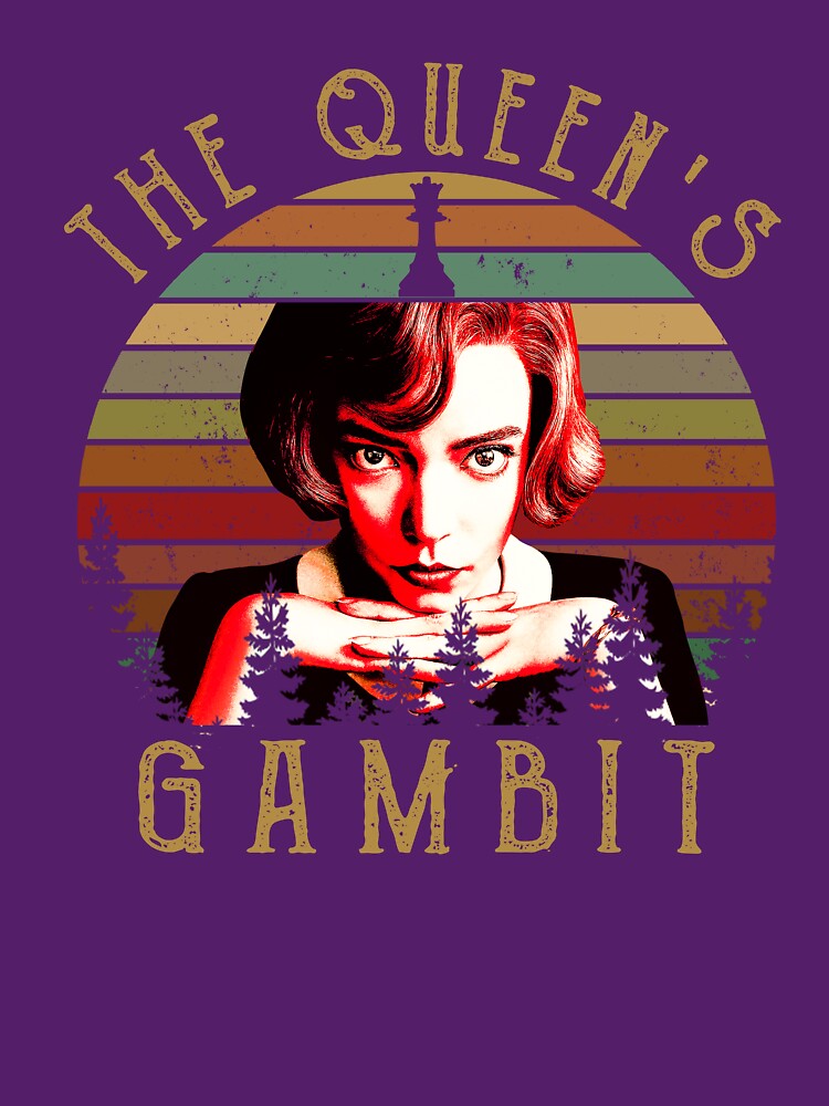 Discover The Queen's Gambit Cool Chess for Chess Lovers T-Shirt