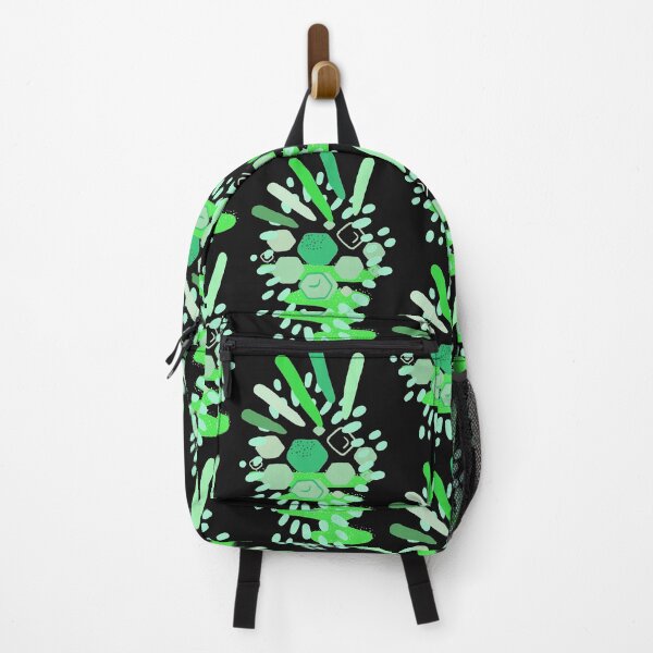 Item preview, All green, Colors and shapes,Funky, Psychedelic Pattern, Arte Abstracto designed and sold by Adri Barnard.