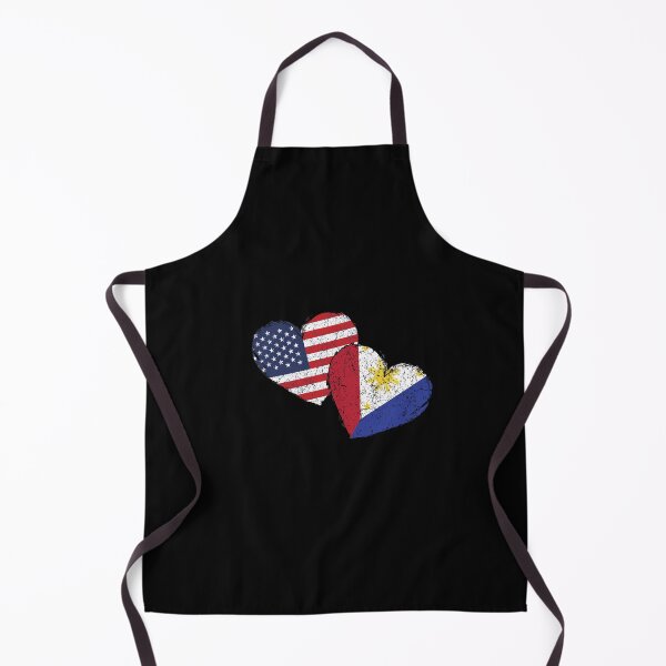 Item preview, USA Philippine Heart Flag American Filipino Pinoy designed and sold by FHDesign.