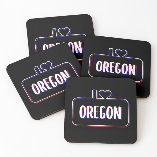 Item preview, I Love Oregon Neon Text designed and sold by RADesigns21.