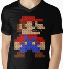 Periodic Mario Table Men's V-Neck T-Shirt