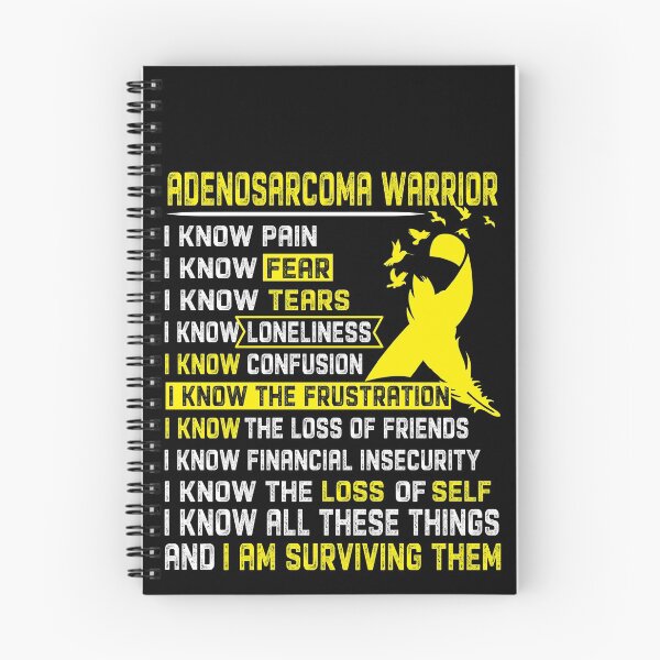 Item preview, I Am Adenosarcoma Warrior, I Know All These Things and I Am Surviving Them designed and sold by DianabellShop.