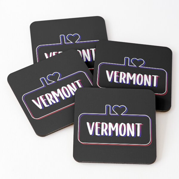 Item preview, I Love Vermont Colorful Text designed and sold by RADesigns21.